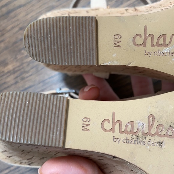 Suede Wedge Heels - Picture 3 of 4